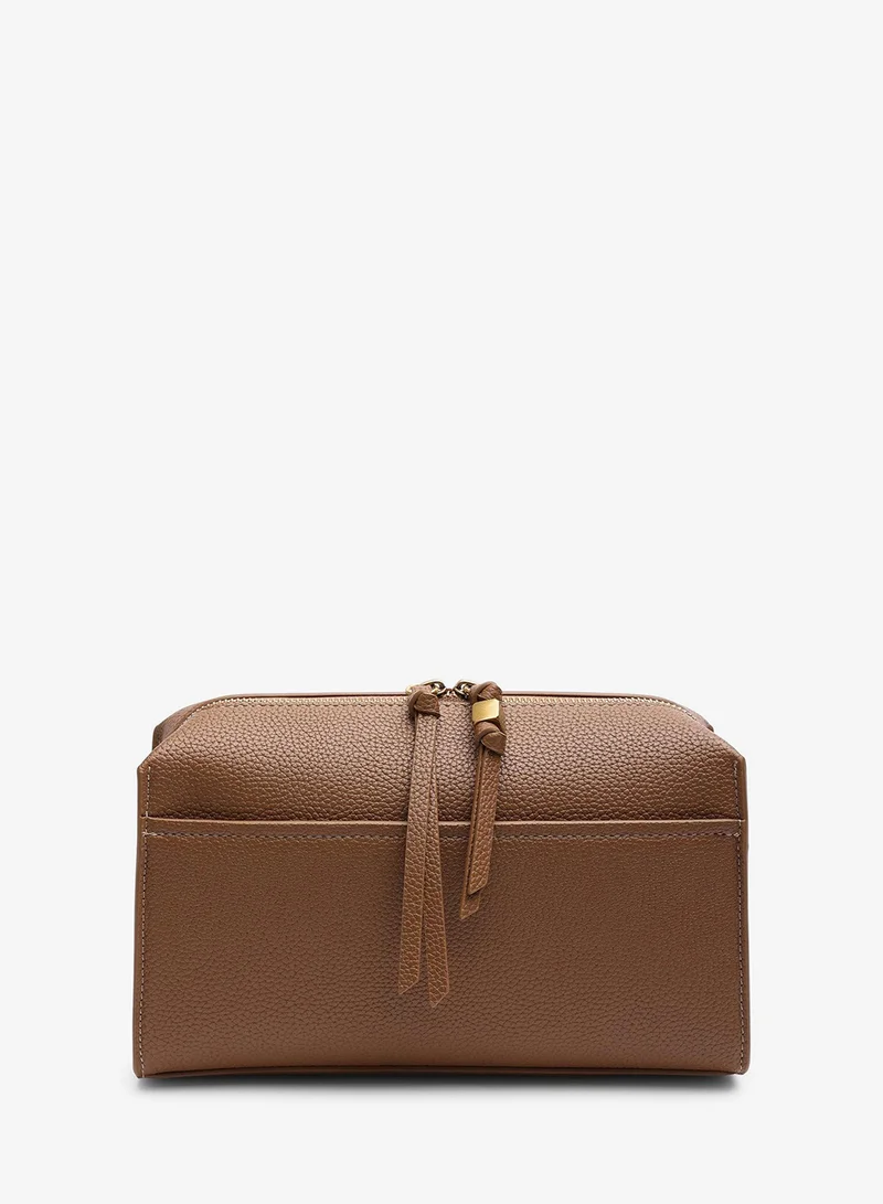 Where's That From Dune Faux Leather Structured Mini Shoulder Bag