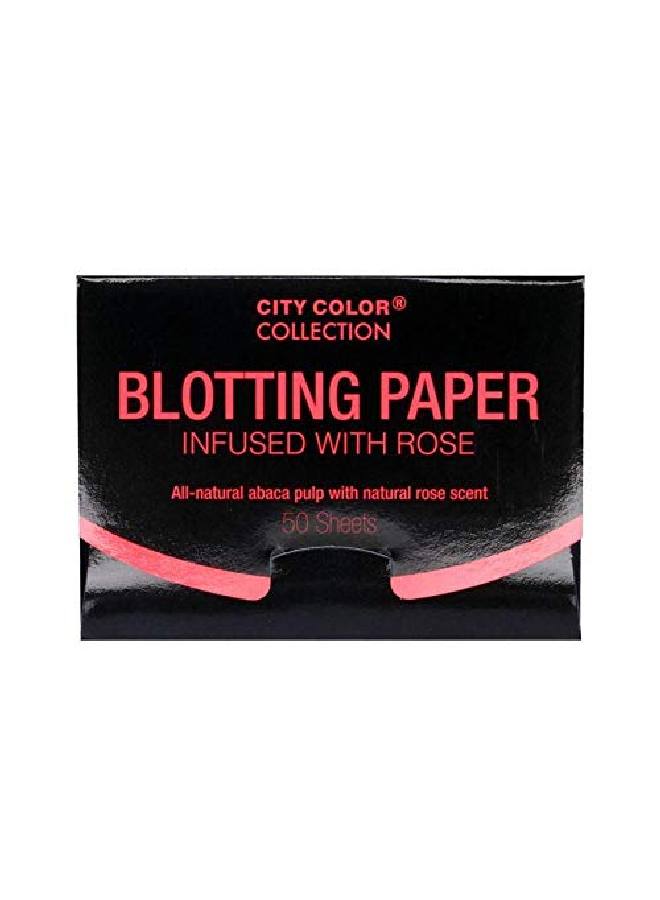 City Color Cosmetics Blotting Paper Infused with l Rose - Image 1