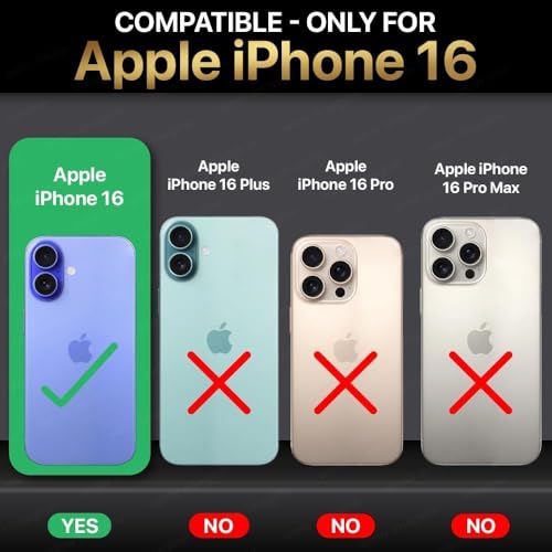 WOW IMAGINE Ultimate Silicone Back Cover Case for iPhone 16 | Heat Dissipation Thin Soft TPU | 360° Camera Protection | Breathable Cooling Holes – Forest Green - Image 2