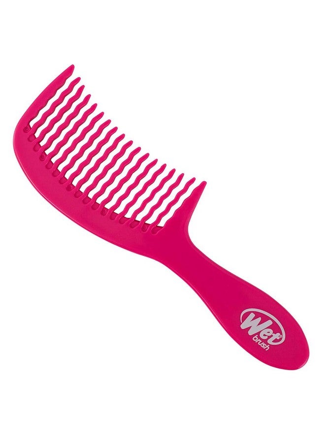 Wet Brush Detangling Comb -Pink - Image 1