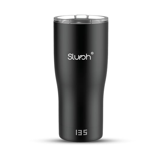 Slursh Smart Temperature Control Coffee Tumbler 560ml, Stainless Steel Temperature Controlled Mug with LED Display, Double Wall Vacuum Insulated Coffee Travel Tumbler (Black) - Image 3