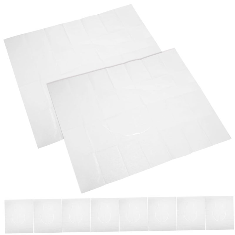 Disposable Water Soluble Toilet Seat Covers 5 Packs Soft Pulp Cushion For Home Travel - Image 2