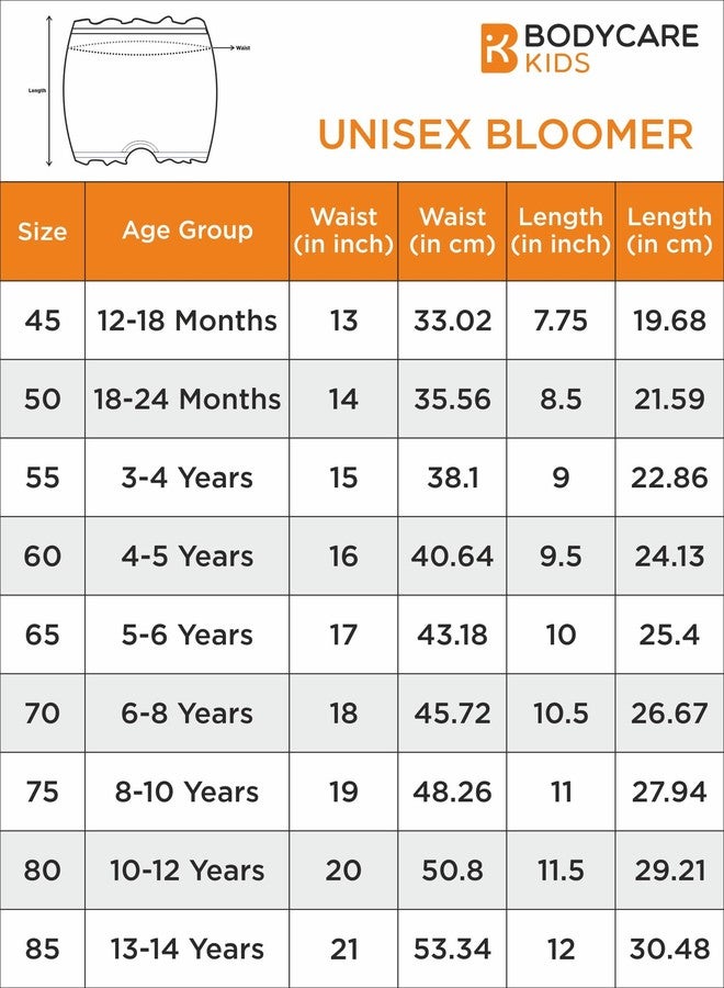 BODYCARE Boys' & Baby Girls' Cotton Bloomers (Pack of 6) (2111ABCDAB-65_Multi-Coloured_5-6 Years) Underwear Multicolor (Color & Print May Vary) - Image 3