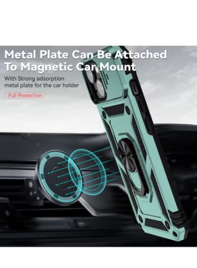 جولف لينك غطاء خلفي لحماية هاتف آيفون 14 بلس، أخضر - Image 5