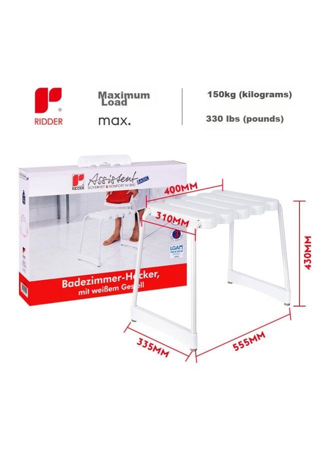 Ridder German Imported Bathroom Safety Stool, Non-slip Bathing Stool For Elderly And Pregnant Women, Weight Capacity 300 Jin - Image 3