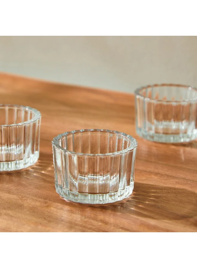 Home Box Kler 3-Piece Candleholder Set - 5.4x5.4x3.6