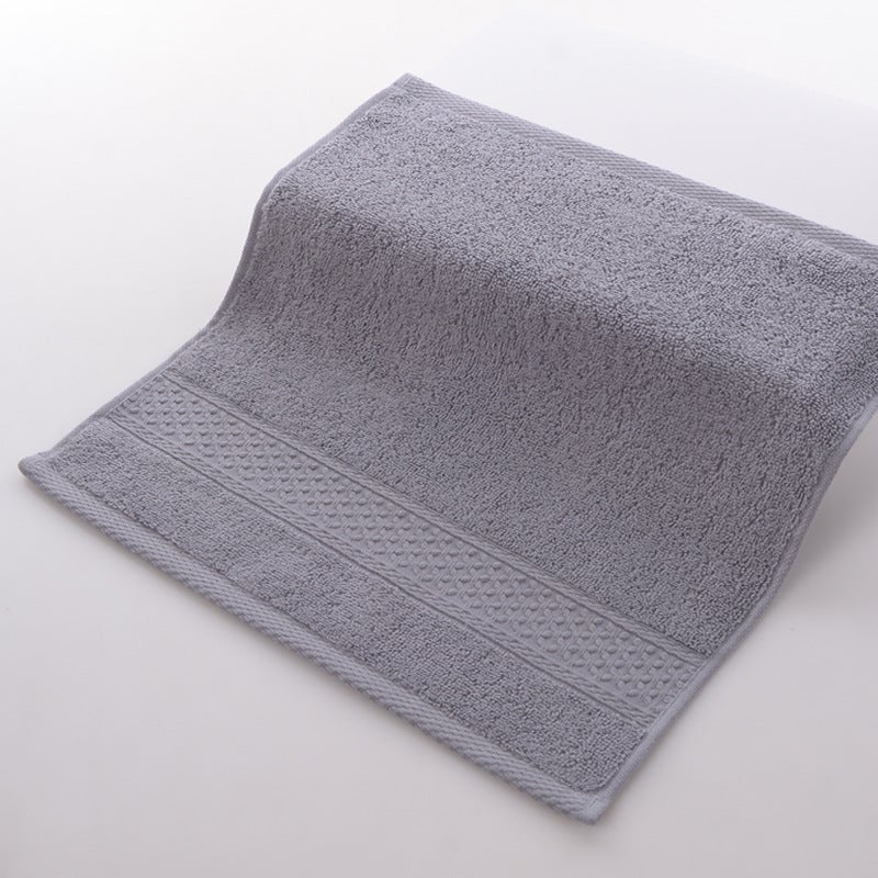 Factory Plain Household Cotton Square Towel Soft Absorbent Face Towel Labor Protection Gift Towel Textile - Image 1