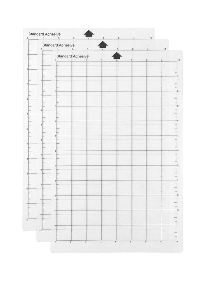 NIBEMINENT 3-Piece Replacement Transparent Cutting Mat Clear - Image 1