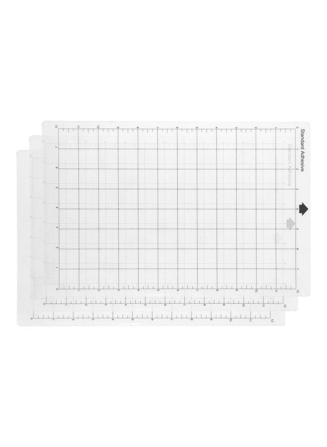 NIBEMINENT 3-Piece Replacement Transparent Cutting Mat Clear - Image 2
