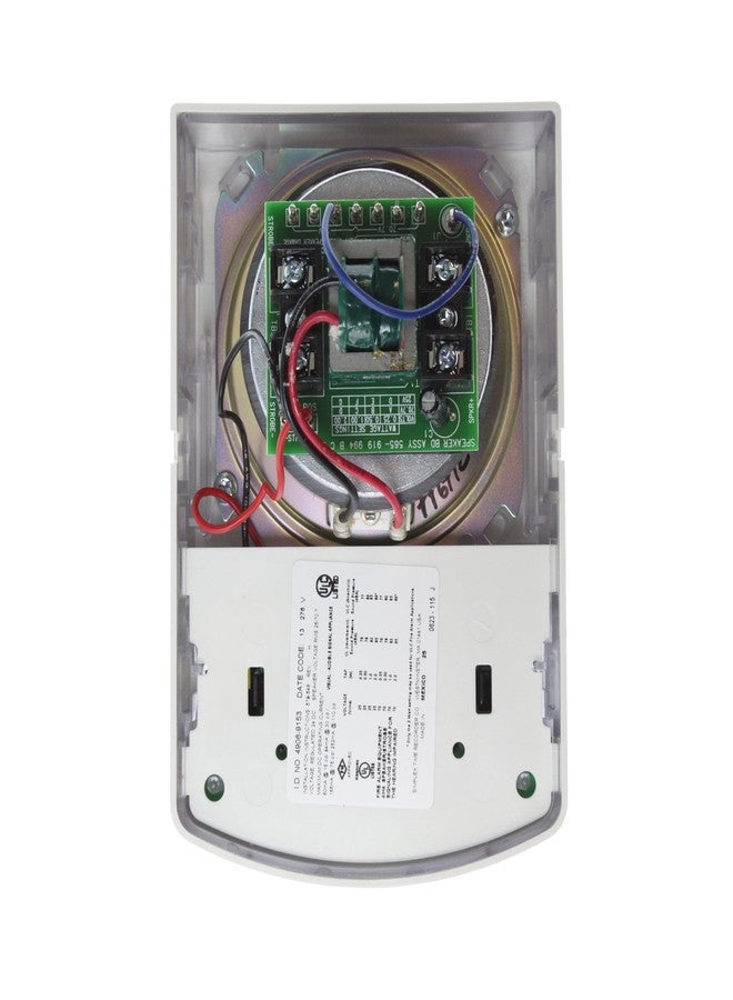 Simplex 4906-9153 TrueAlert Speaker Strobe, Wall Mt, 24Vdc, White - Image 3