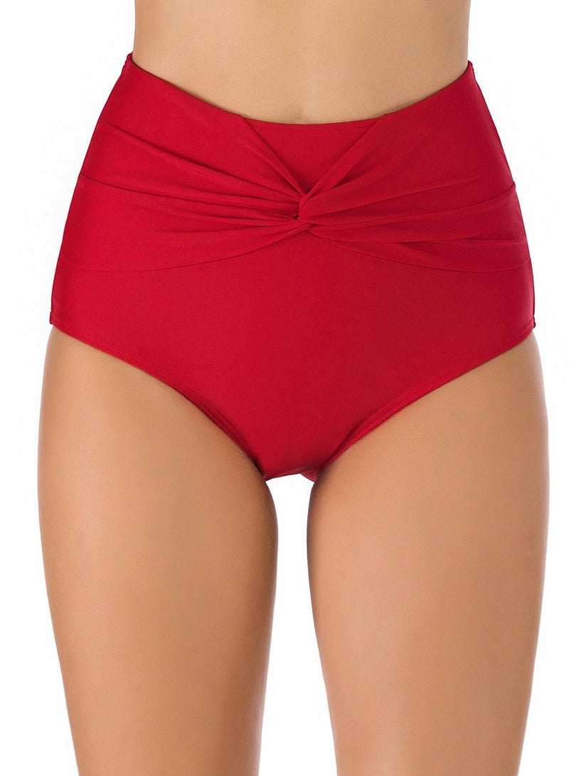 Loquat New Triangle Swimsuit Adult Swimsuit Ladies Waist Front Twist Swimsuit  - Image 2