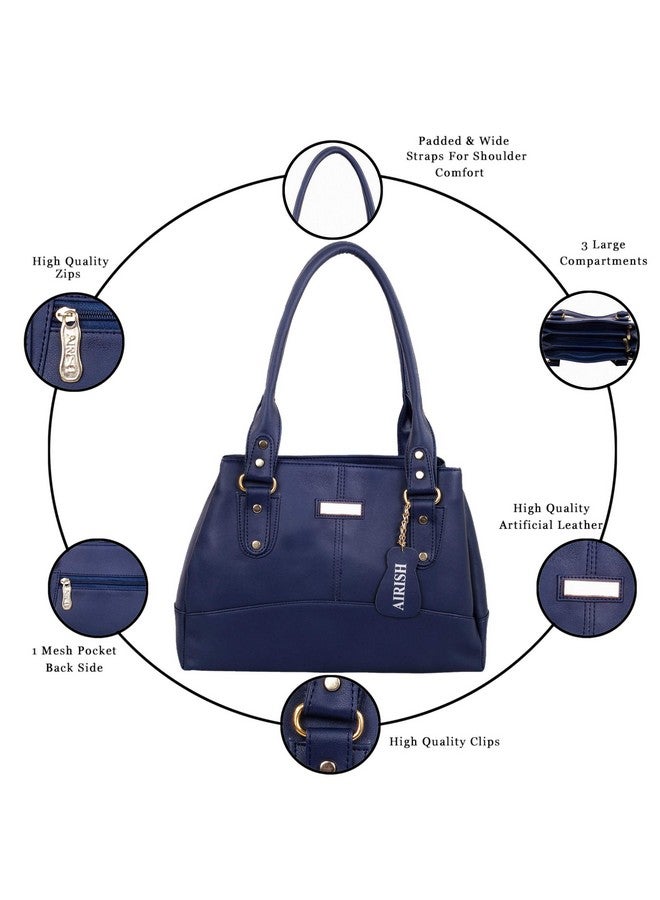 Airish Women's Handbag in Premium Blue Shoulder bag for women(Blue) - Image 3