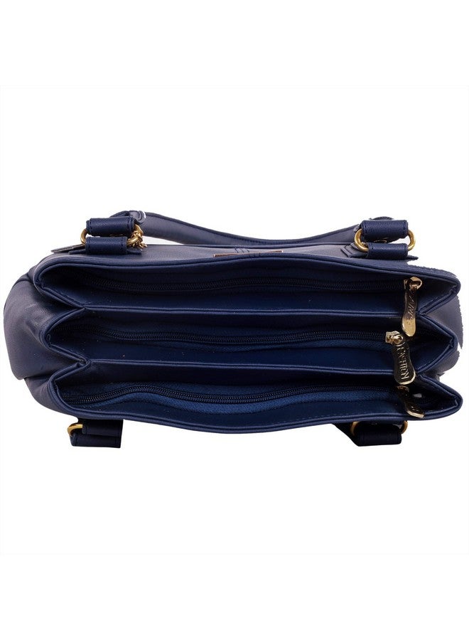 Airish Women's Handbag in Premium Blue Shoulder bag for women(Blue) - Image 5
