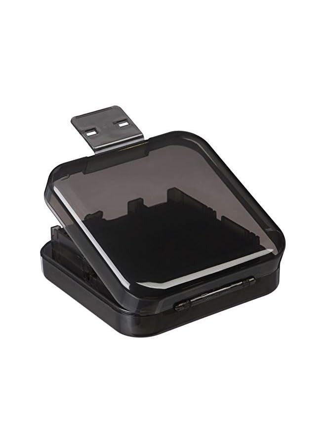 بروماس حقيبة تخزين الألعاب لـ 24 لعبة نينتندو سويتش - 8.64 × 9.64 × 2.54 سم، أسود - Image 2