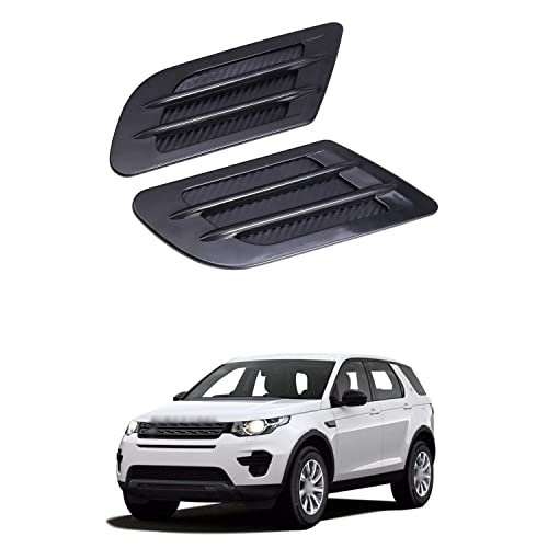 PRIKNIK Air Flow Car Fender Side Duct Sporty Racing Fender Look Vent Air Flow Car Decorative Sticker Compatible with D-iscovery Sport - Image 1