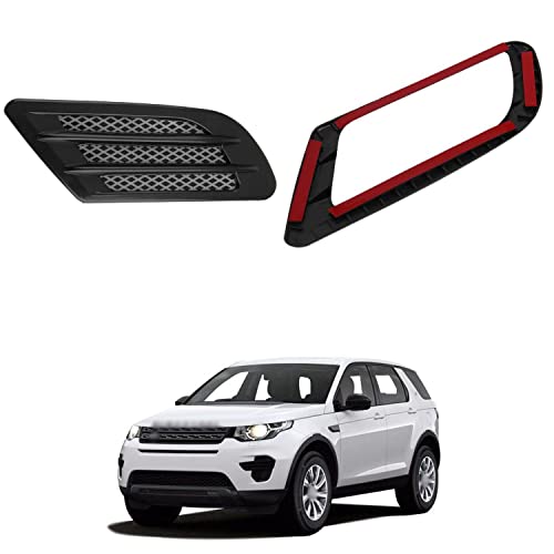 PRIKNIK Air Flow Car Fender Side Duct Sporty Racing Fender Look Vent Air Flow Car Decorative Sticker Compatible with D-iscovery Sport - Image 4