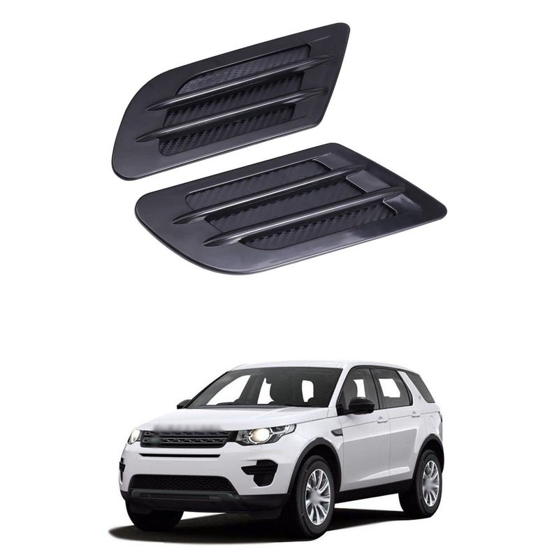 PRIKNIK Air Flow Car Fender Side Duct Sporty Racing Fender Look Vent Air Flow Car Decorative Sticker Compatible with D-iscovery Sport - Image 5