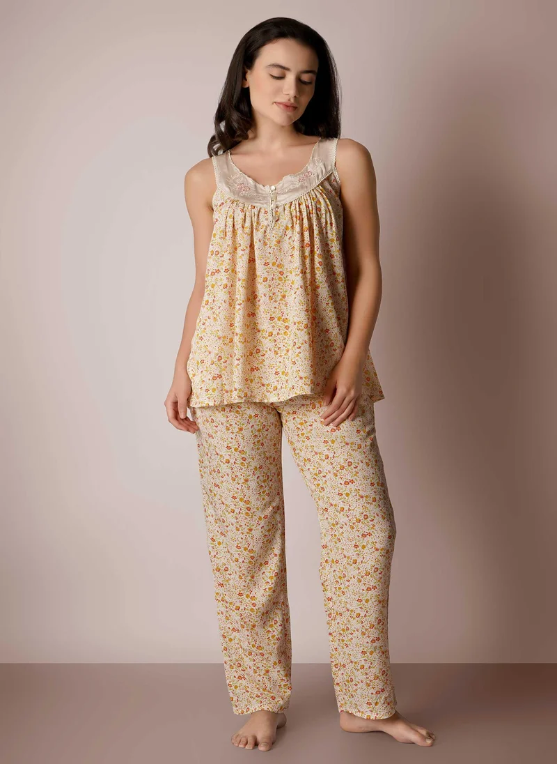 After Dark Gap, 3 piece set of Camisole, Pyjamas and Robe