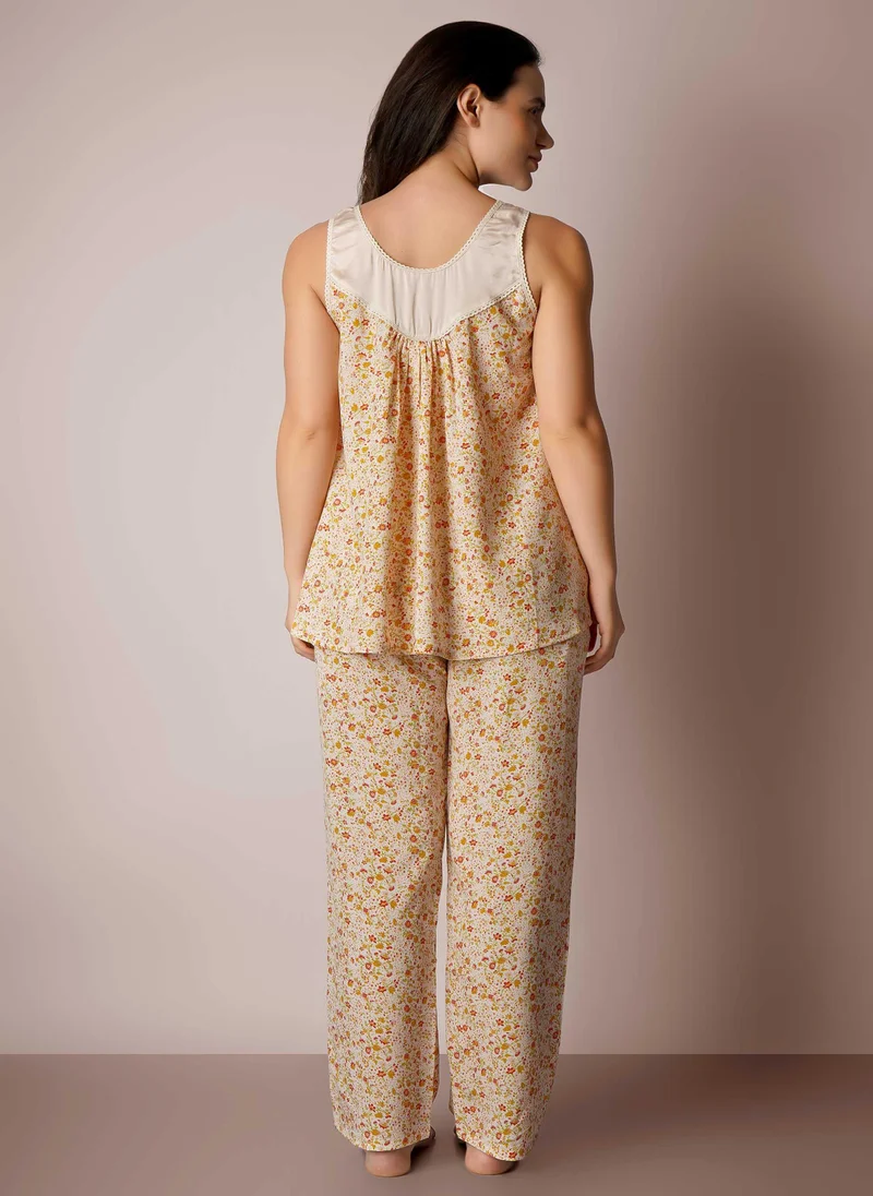 After Dark Gap, 3 piece set of Camisole, Pyjamas and Robe