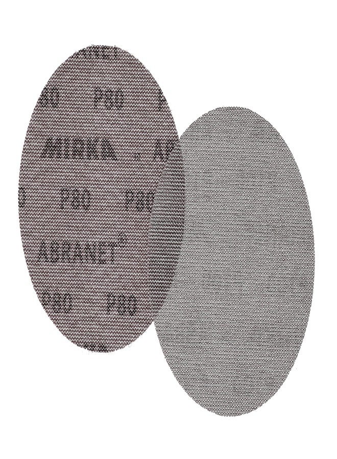 Mirka Abranet Net Disc / 6 inch/Grit 80 / Sandpaper Sanding Discs Hook and Loop / 10 pcs / 9A-241-080RP - Image 3