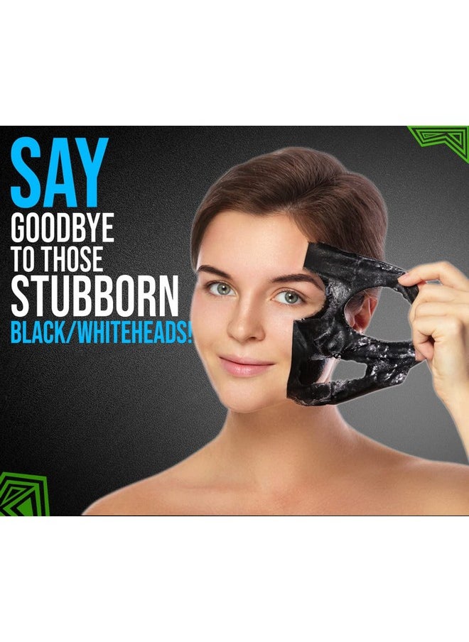 UrbanGabru قناع تقشير الفحم للرجال والنساء يزيل الرؤوس السوداء والرؤوس البيضاء بتأثير تبريد فعال وتنظيف عميق للبشرة (60 جم)  - Image 5