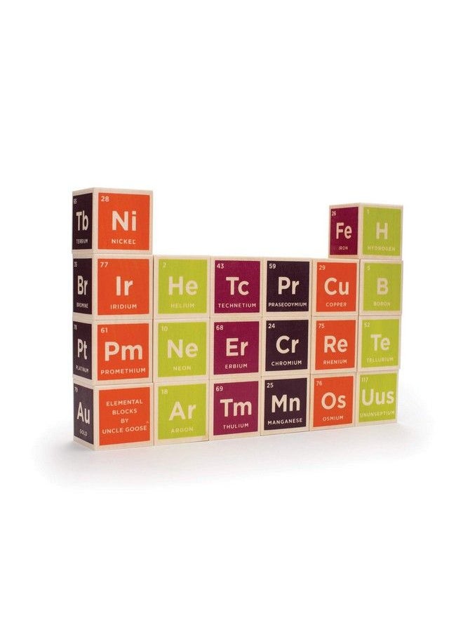 UNCLE GOOSE - Periodic Table Blocks Made In The Usa - Image 1