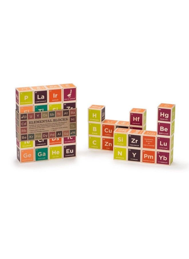 UNCLE GOOSE - Periodic Table Blocks Made In The Usa - Image 1