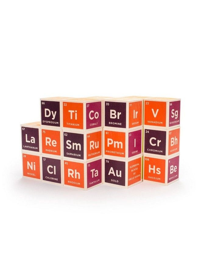 UNCLE GOOSE - Periodic Table Blocks Made In The Usa - Image 1
