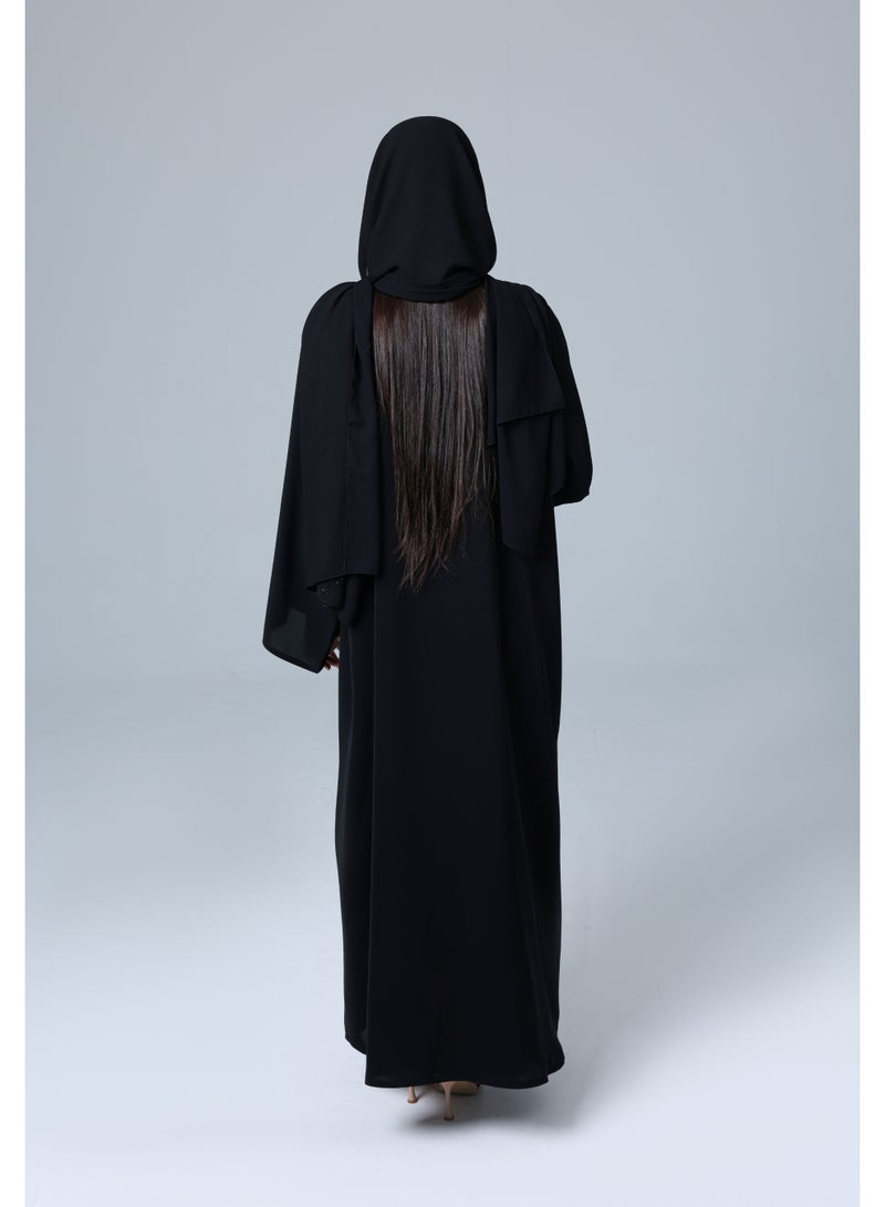 اكسا عباية تصميم فخم مطرزة - Image 3