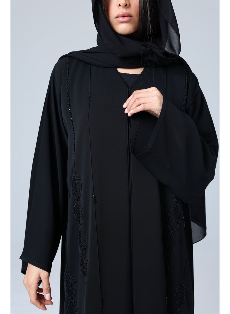 اكسا عباية تصميم فخم مطرزة - Image 2
