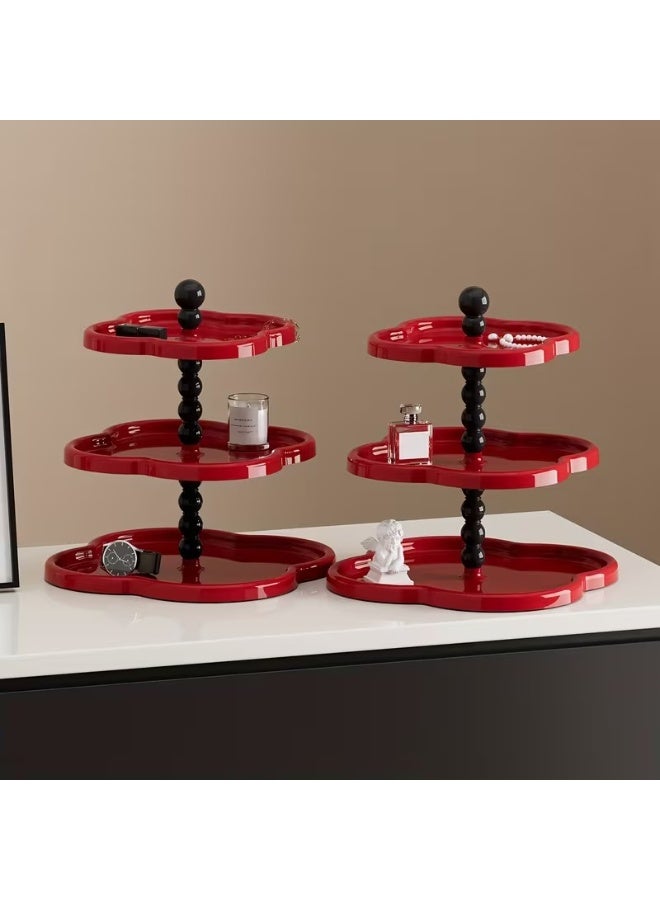 erorex 2/3-Tier Acrylic Desktop Organizer with Shelves – Space-Saving Multi-Layer Storage for Makeup, Skincare & Bathroom Essentials - Image 3