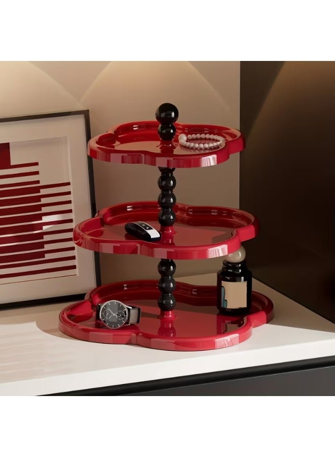 erorex 2/3-Tier Acrylic Desktop Organizer with Shelves – Space-Saving Multi-Layer Storage for Makeup, Skincare & Bathroom Essentials - Image 2