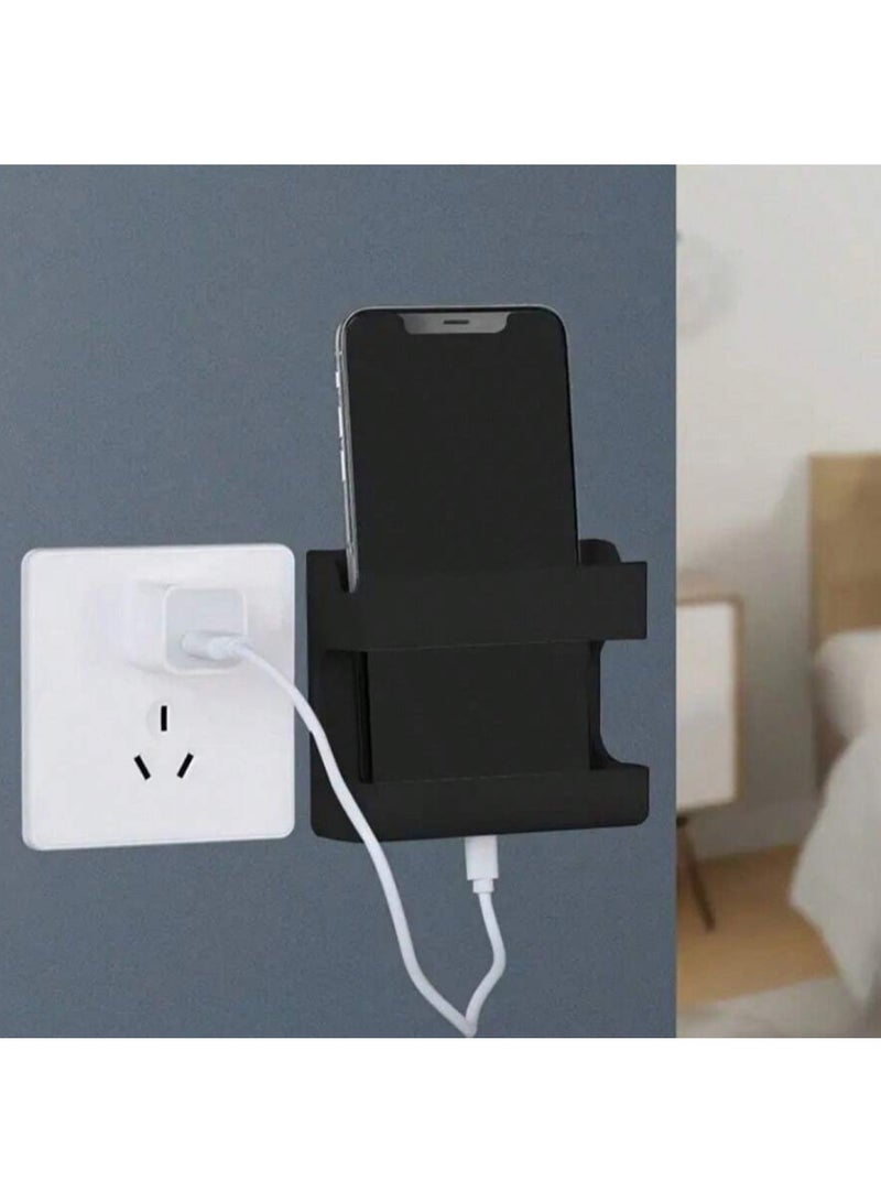 2-pieces Wall Mounted Controller Storage Box Black - Image 1