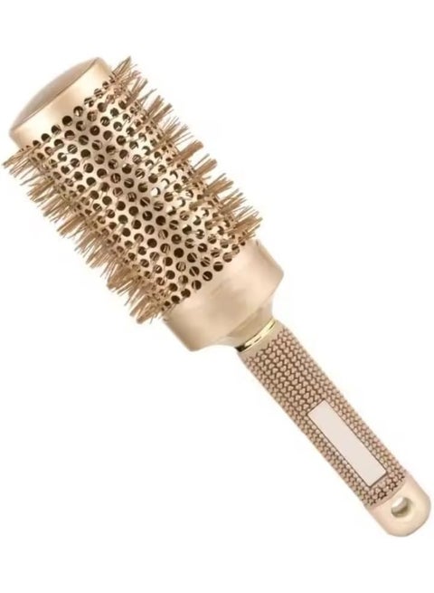 Round Brush Round Hair Brush, Natural  ceramic-Styling Brush Blow Dry Brush Anti Static Roller Hairbrush for Men Women Straightening and Curling, Wet and Dry Hair
