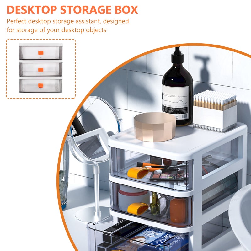 1 Pc Desktop Storage Box Stationary Organizer Desktop Organizer for Office - Image 5