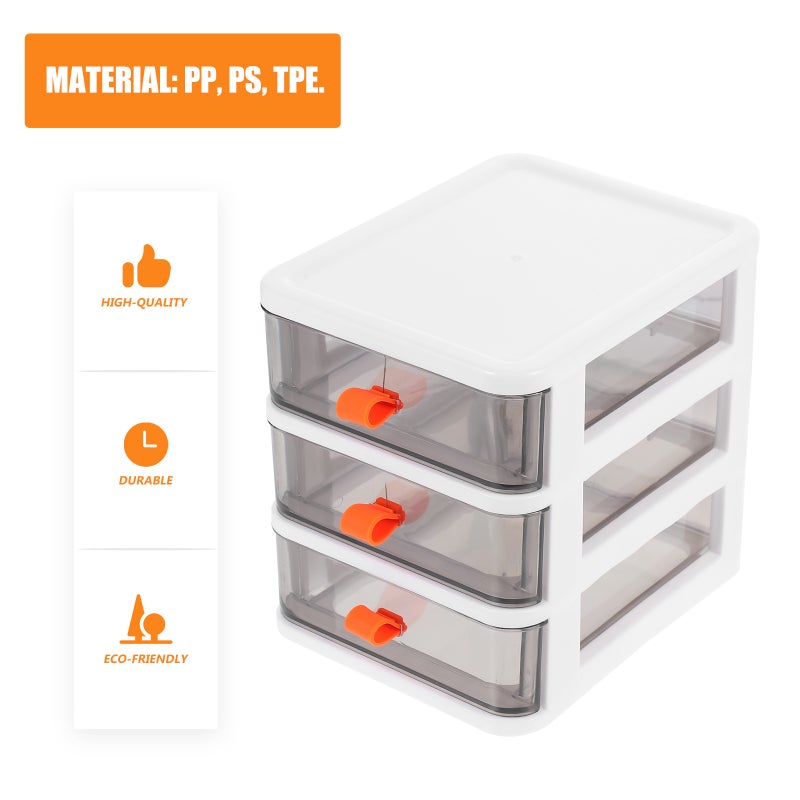 1 Pc Desktop Storage Box Stationary Organizer Desktop Organizer for Office - Image 1