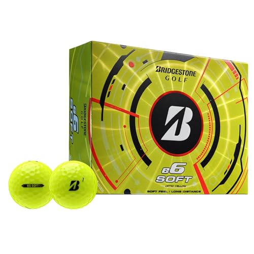 Bridgestone Golf e6 Soft Yellow - Image 1