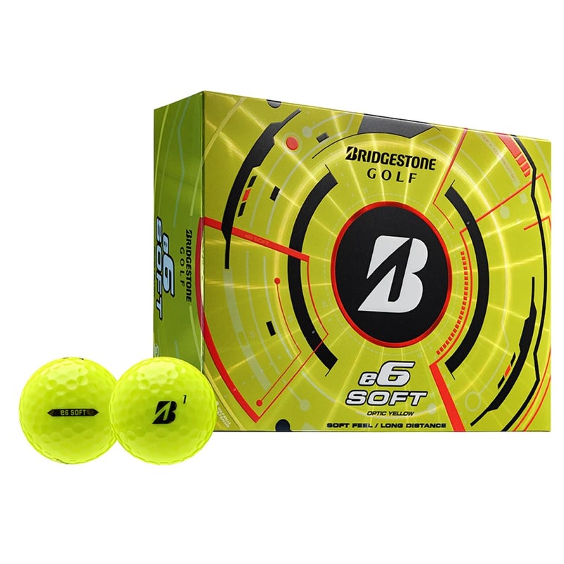 Bridgestone Golf e6 Soft Yellow - Image 5