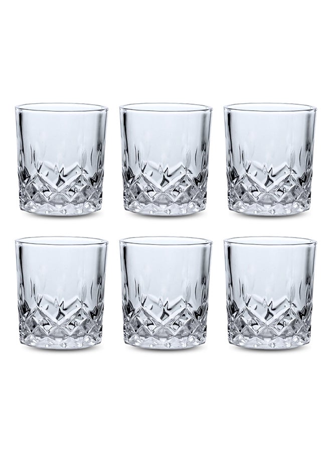 Feelings Feelings 6 Pcs Glass Tumbler Set By Addox Premium Drinking Glasses 240Ml  - Image 1