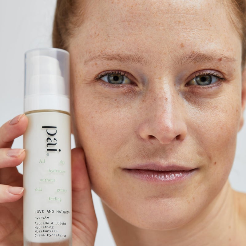PAI SKINCARE - Love + Haight: Organic Avocado + Jojoba Hydrating Facial Moisturizer | Natural, Vegan, Sensitive Skincare (1.7 Fl Oz | 50 mL) - Image 2