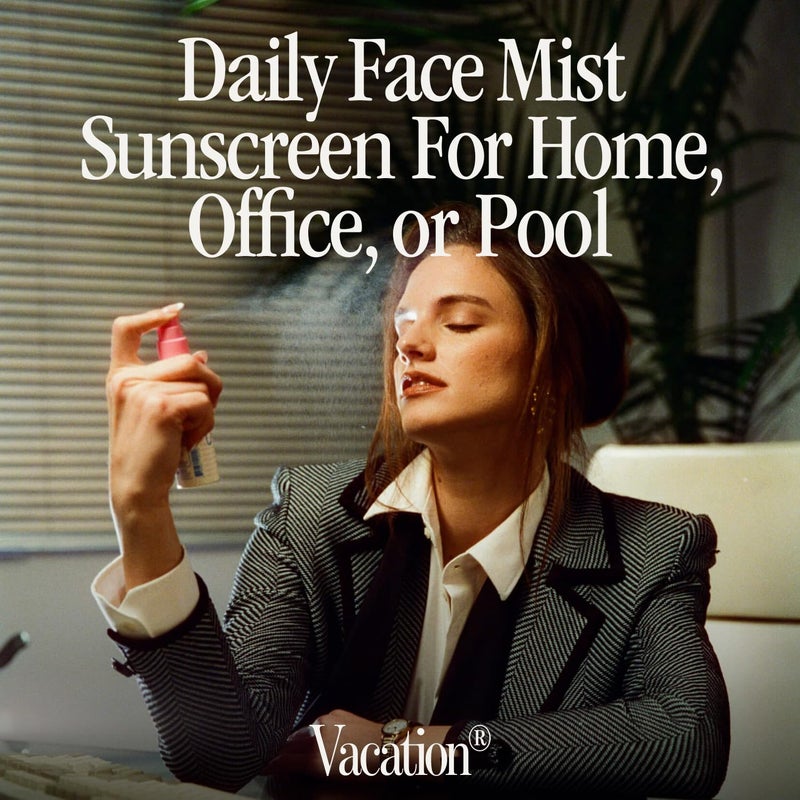 Vacation Super Spritz SPF 50 Face Mist & Air Freshener Bundle, Daily Face Sunscreen Spray, Clean & Lightweight Feel, Water-Resistant, Non-Comedogenic, Vegan, Travel Size, 2.2 Fl. Oz. - Image 3