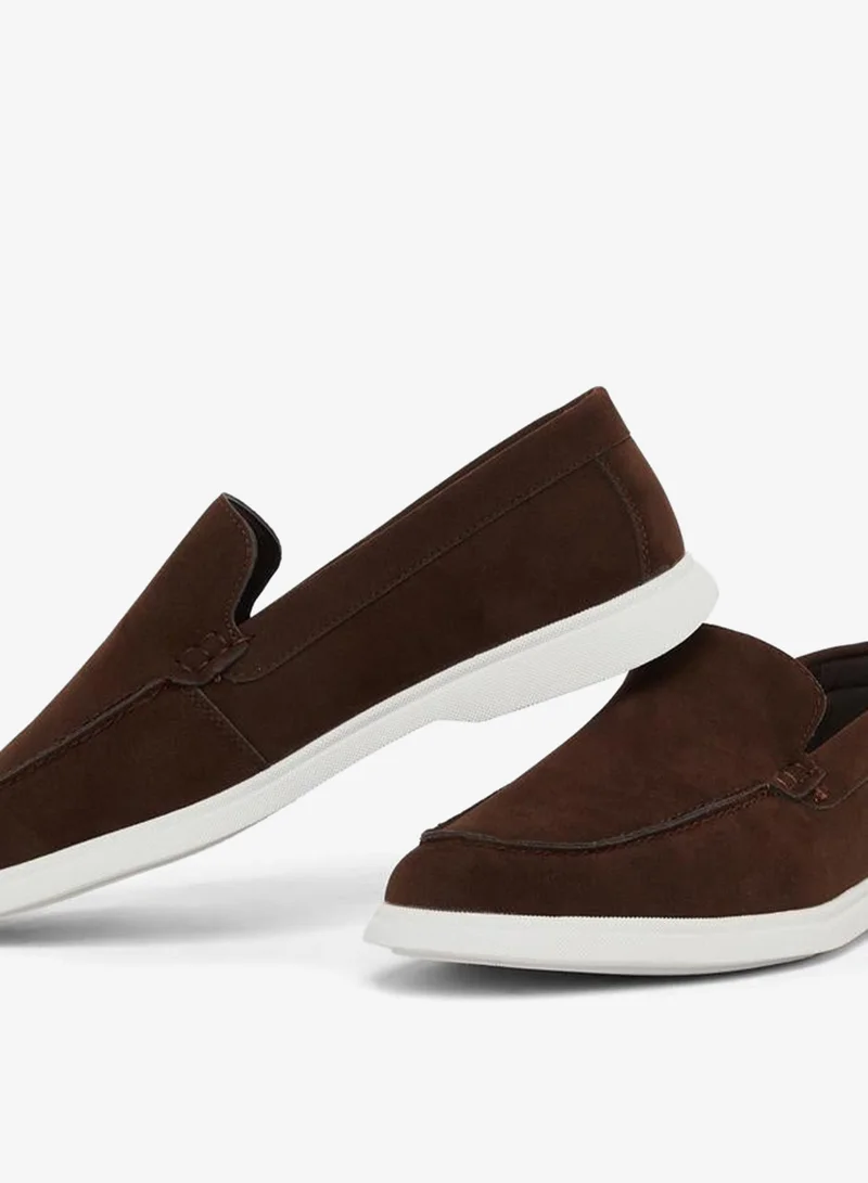 ستايلي حذاء لوفر كاجوال شمواه صناعي