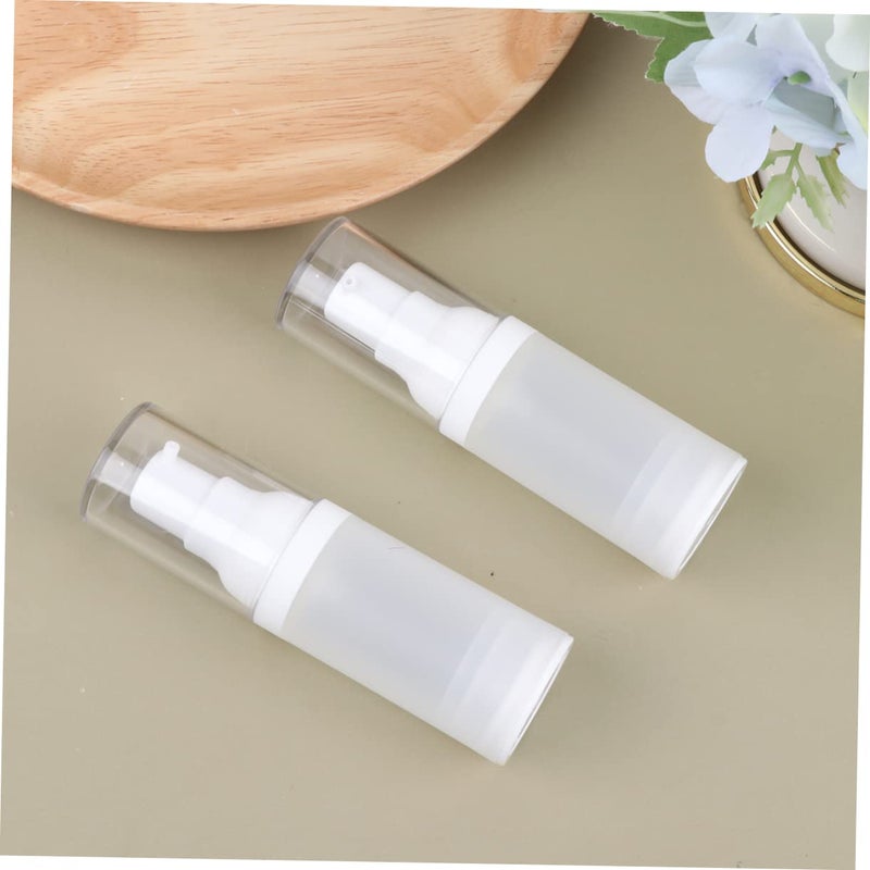 Frosted Cosmetic Dispenser Bottles 3pcs 12cm Travel Leakproof Lotion Containers - Image 4