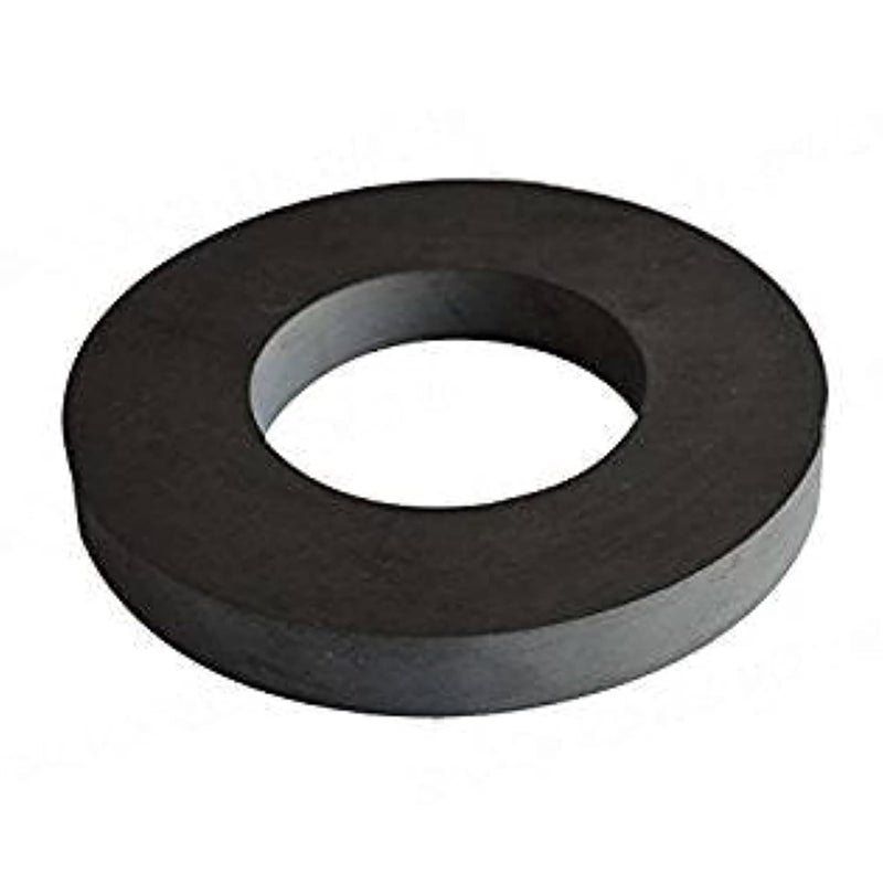 AOMAG Ferrite Ring Magnet, 4In Dia, Big Round Circle Ceramic Magnets with Hole, Strong Large Donut Circular Magnetic Ring Heavy Duty for DIY, Crafts Speaker Creative Hobbies Science - Image 1