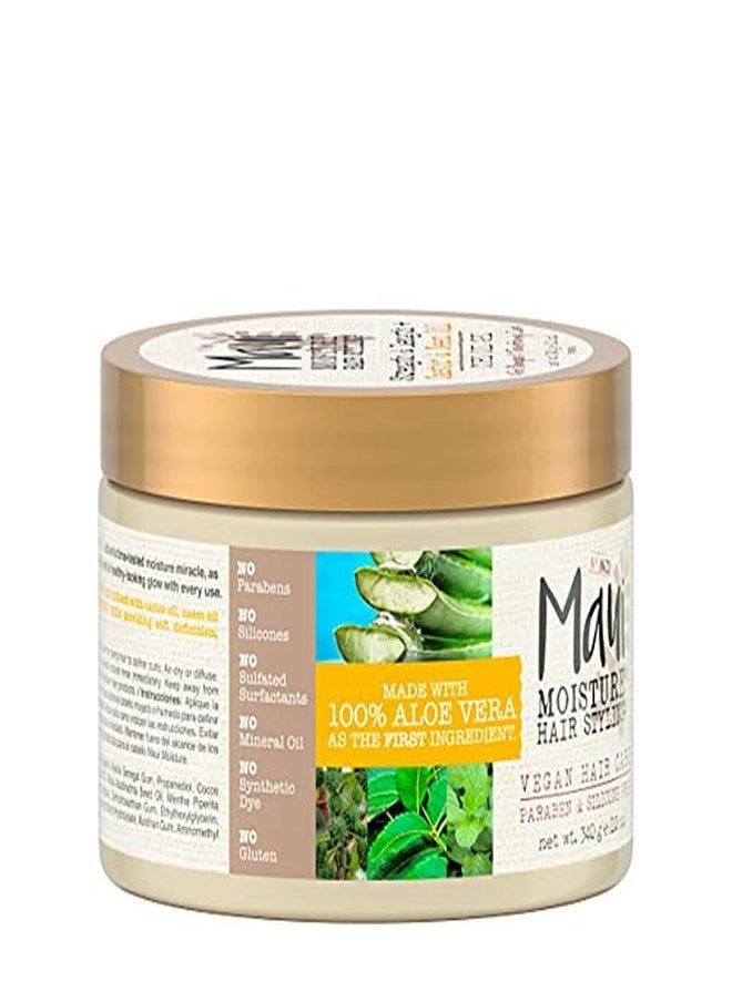 MAUI MOISTURE Strength & Length + Castor & Neem Oil Curl Oil Gel Natural Curl Hair Product 12 Oz  - Image 4