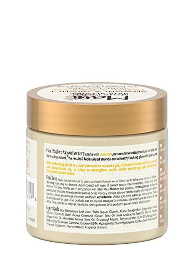 MAUI MOISTURE Strength & Length + Castor & Neem Oil Curl Oil Gel Natural Curl Hair Product 12 Oz  - Image 2