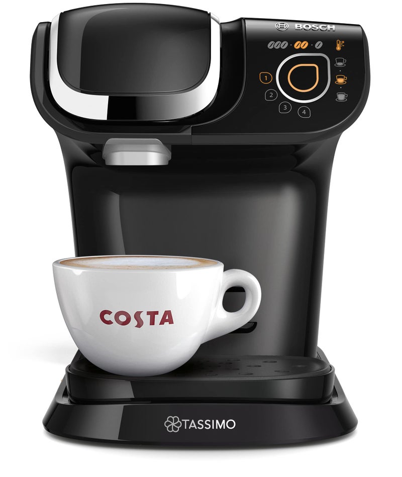 تاسيمو Tassimo by Bosch My Way 2 Pod Coffee Machine, TAS6502GB, Black - Image 1