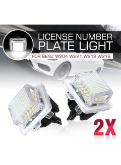Techmaster Mercedes C W204 E W212 S W221 cl License Plate LED Lighting Lamp  - Image 4