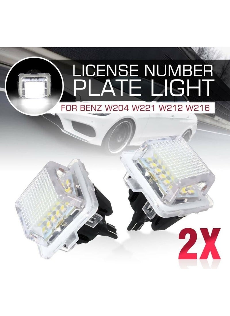 Techmaster Mercedes C W204 E W212 S W221 cl License Plate LED Lighting Lamp  - Image 4
