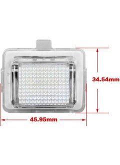 Techmaster Mercedes C W204 E W212 S W221 cl License Plate LED Lighting Lamp  - Image 3